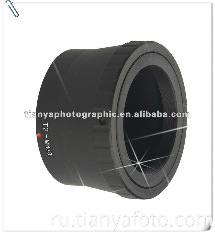Объектив камеры 49 мм Переходное кольцо для крепления объектива T2 T-2 к камере micro 4/3 M4 / 3 M 4/3